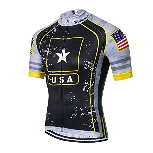 Amazon.com: Men's Cycling Jersey Short Sleeve with Pocket